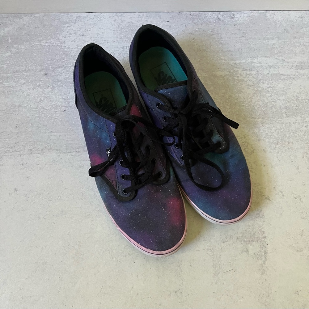 Vans Lace Up Sneakers Galaxy 9.5